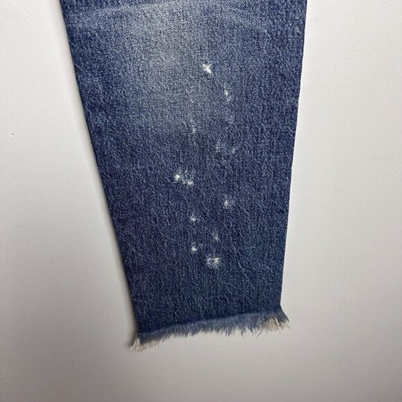 AYR Jeans Womens Size 30  Blue Form‎ Tapered Raw Hem Distressed - Picture 9 of 15
